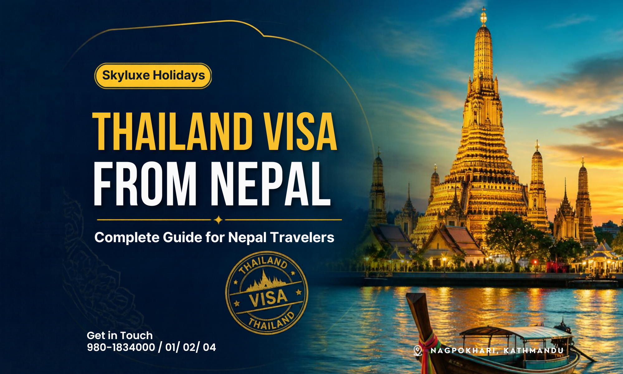 Thailand Visa from Nepal